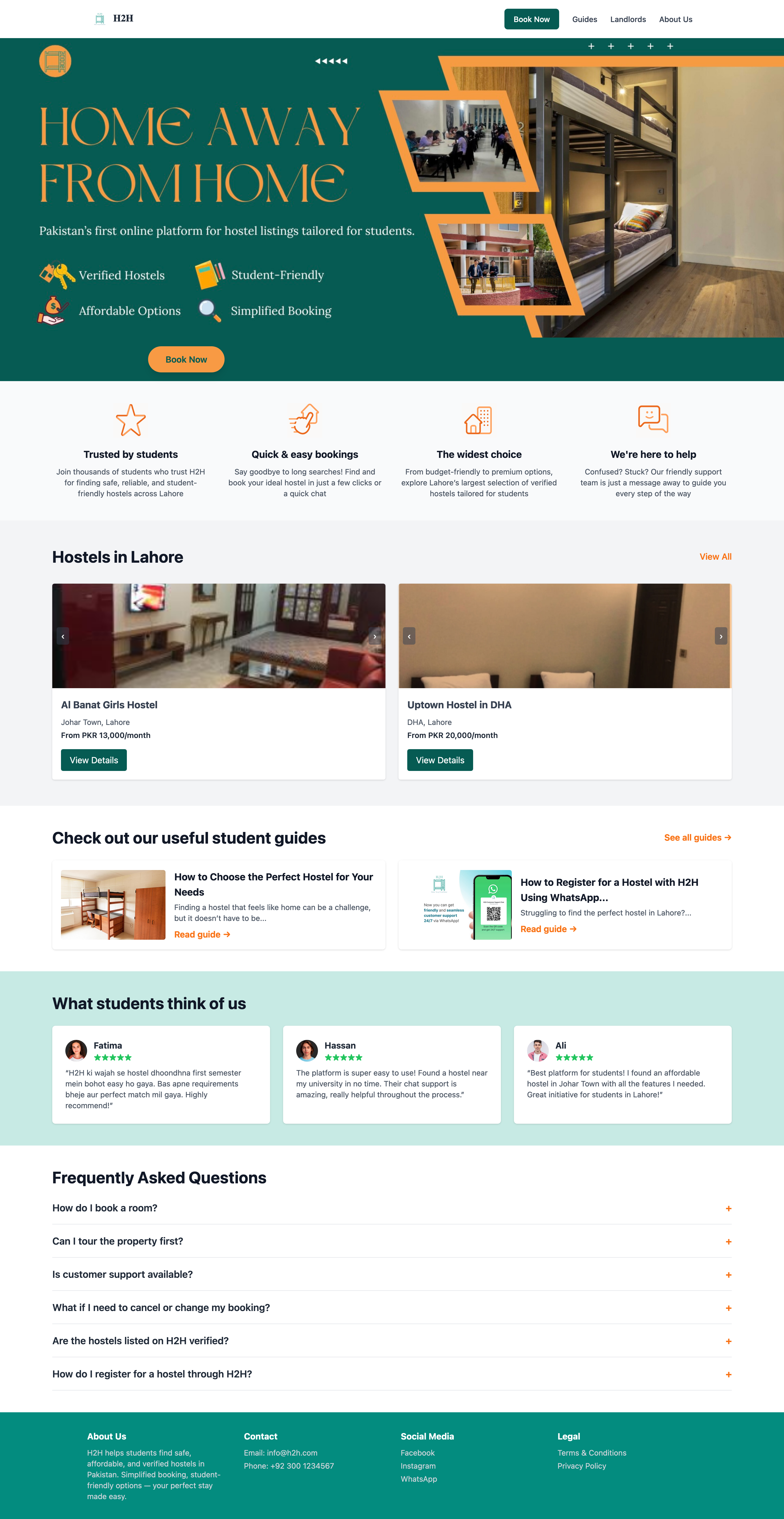 Hostel Booking Platform