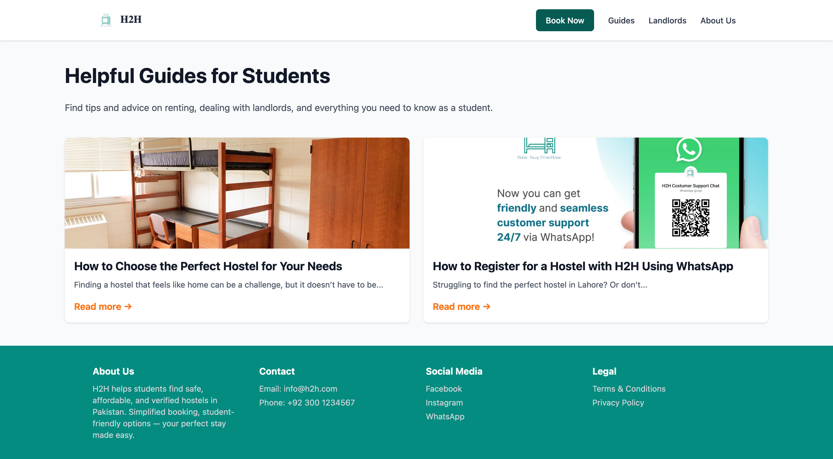 Hostel Booking Platform Screenshot 3