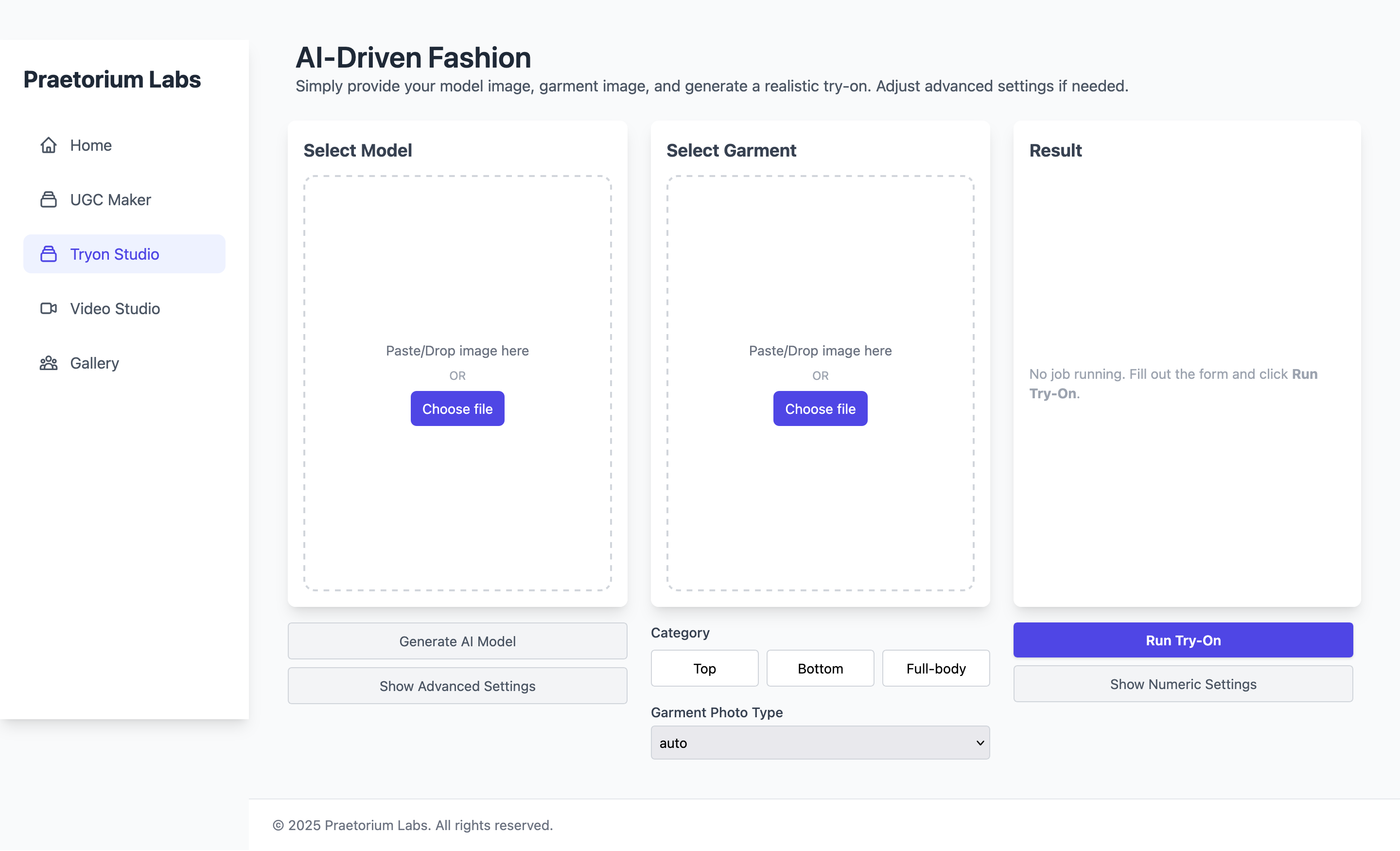 Content Generation Dashboard